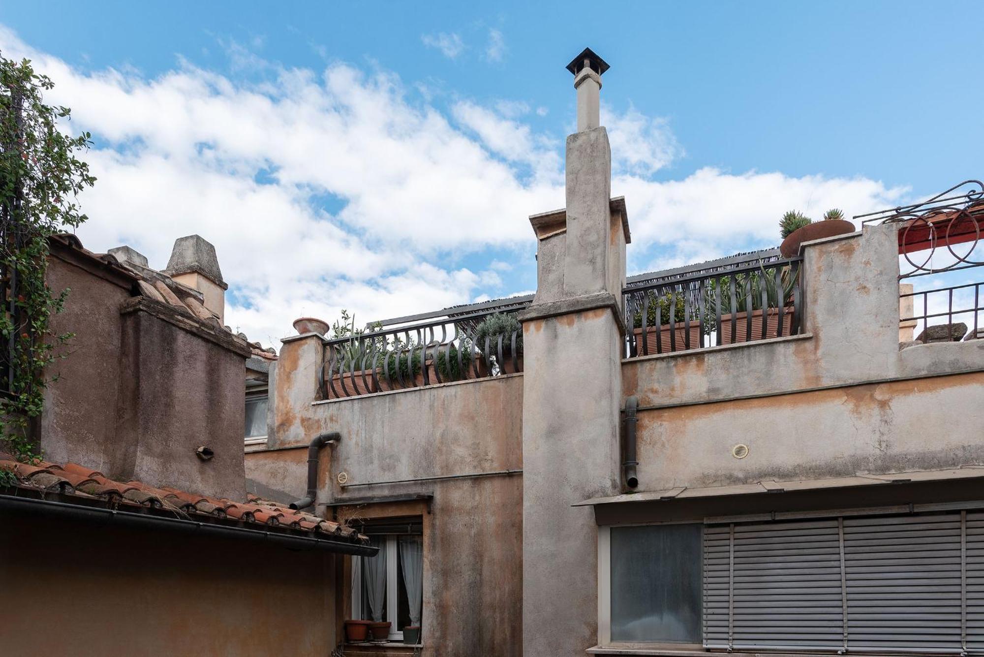 Piazza Navona Penthouse Lejlighed Rom Eksteriør billede